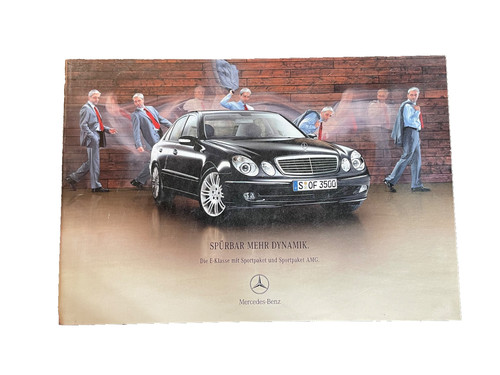 Prospekt mercedes benz - prospekt, mercedes-benz