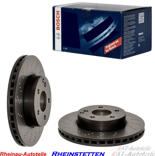 2xbremsscheiben gelocht - 2xbremsscheiben, gelocht-va